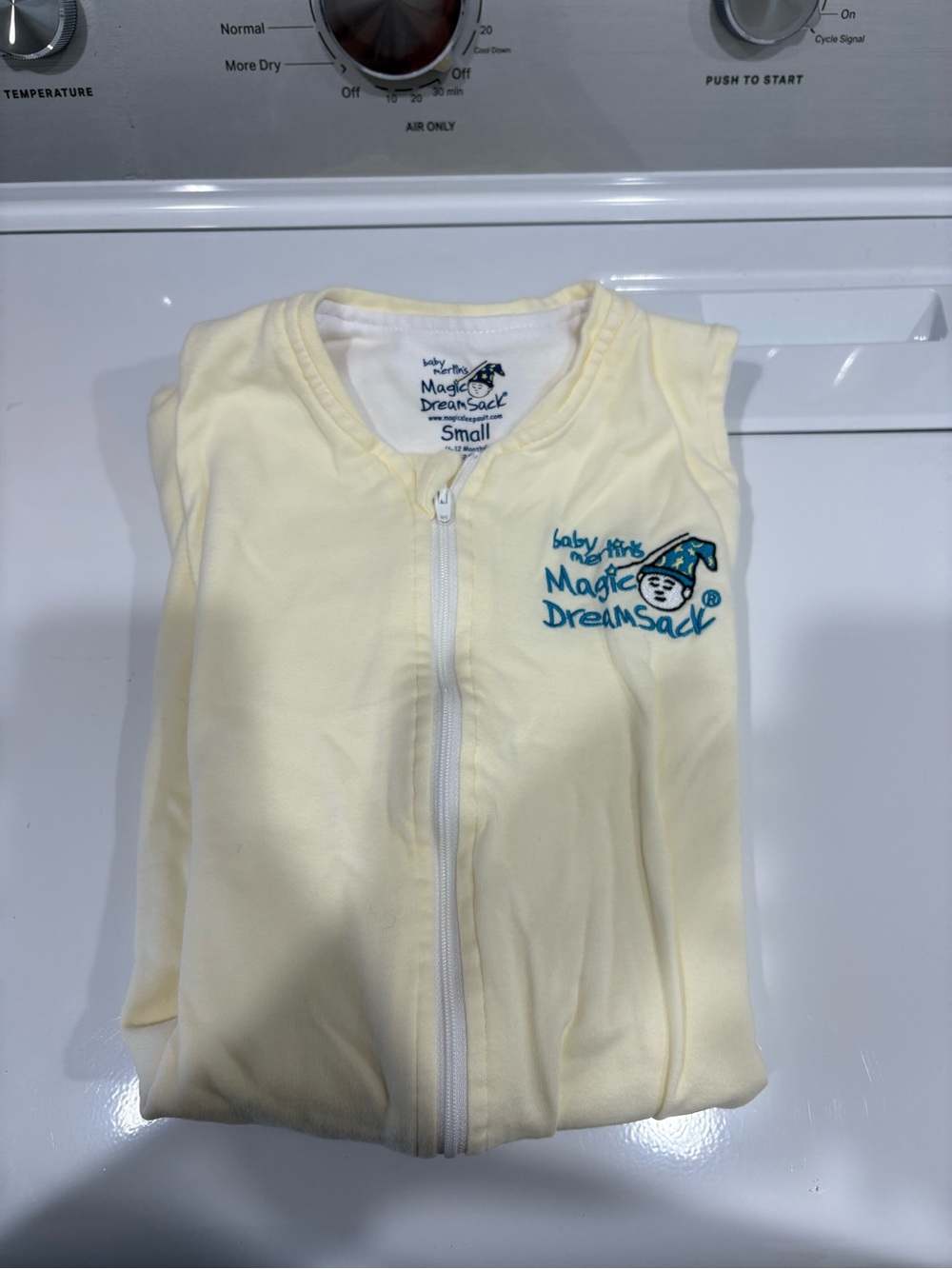 Baby Merlin's Magic Dream Sleeveless Sleep Sack Yellow Small 6-12 months